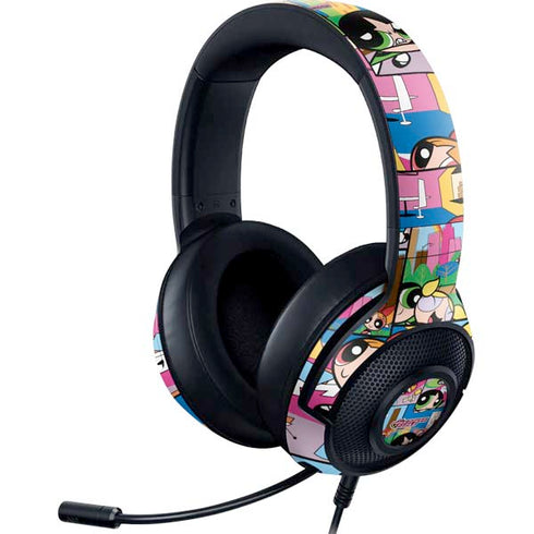 Cartoon Network Powerpuff Girls Patches Razer Kraken X Skin